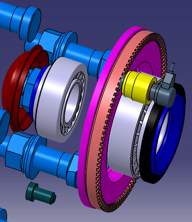 MOYEU TAMBOUR ABS轮胎
